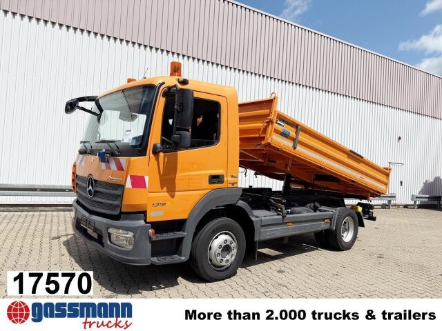 Mercedes-Benz Atego 1218/21 K 4x2, AHK - Tipper: picture 1 Mercedes-Benz Atego 1218/21 K 4x2, AHK - Tipper: picture 1