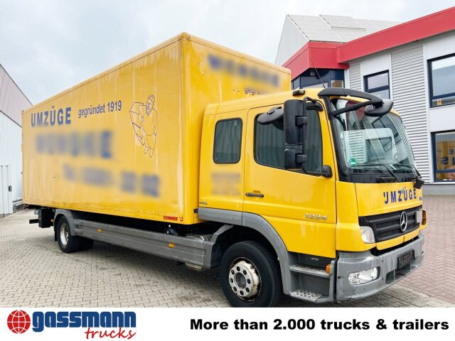 Box truck Mercedes-Benz Atego 1224 L, Möbelkoffer, Dautel LBW, 42 cbm: picture 9