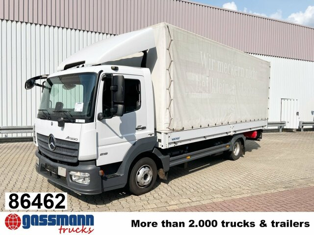 Mercedes-Benz Atego 818/23 L 4x2 mit Sörensen LBW - Dropside/ Flatbed truck: picture 1 Mercedes-Benz Atego 818/23 L 4x2 mit Sörensen LBW - Dropside/ Flatbed truck: picture 1