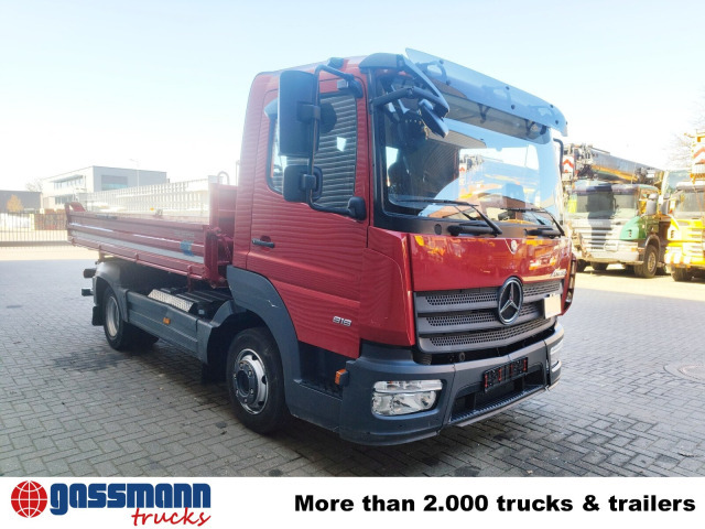Mercedes-Benz Atego 818 K 4x2, Meiller-Kipper, 2 x AHK - Tipper: picture 2 Mercedes-Benz Atego 818 K 4x2, Meiller-Kipper, 2 x AHK - Tipper: picture 2