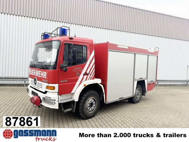 Mercedes-Benz Atego 925 4x4, Seilwinde, Einzelbereifung, - Ambulance: picture 1 Mercedes-Benz Atego 925 4x4, Seilwinde, Einzelbereifung, - Ambulance: picture 1
