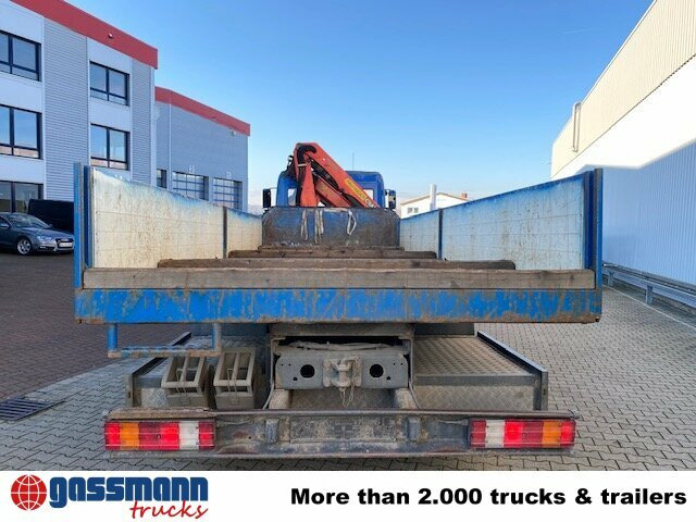 Dropside/ Flatbed truck, Crane truck Mercedes-Benz Axor 1828 L 4x2 mit Kran Palfinger PK 9501, Funk: picture 11
