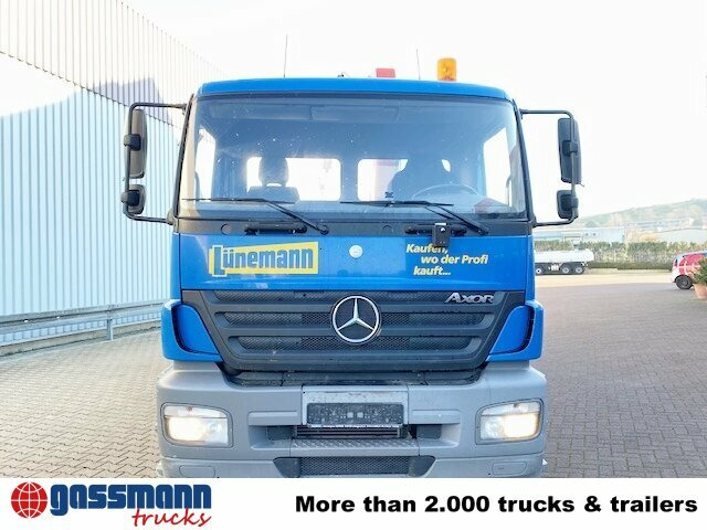 Dropside/ Flatbed truck, Crane truck Mercedes-Benz Axor 1828 L 4x2 mit Kran Palfinger PK 9501, Funk: picture 8