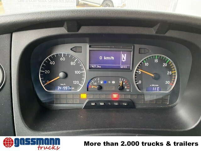 Mercedes-Benz Axor 1833 L 4x2 mit Heckkran Hiab XS 133 K-2 - Dropside/ Flatbed truck, Crane truck: picture 4 Mercedes-Benz Axor 1833 L 4x2 mit Heckkran Hiab XS 133 K-2 - Dropside/ Flatbed truck, Crane truck: picture 4