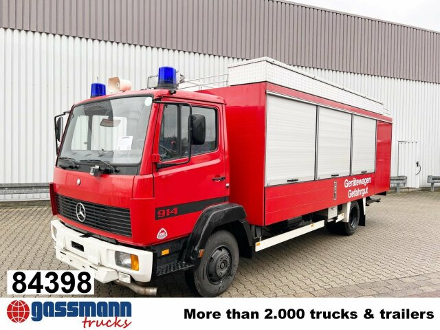 Mercedes-Benz LK 914 4x2, Gerätewagen für Gefahrgut, - Fire truck: picture 1 Mercedes-Benz LK 914 4x2, Gerätewagen für Gefahrgut, - Fire truck: picture 1
