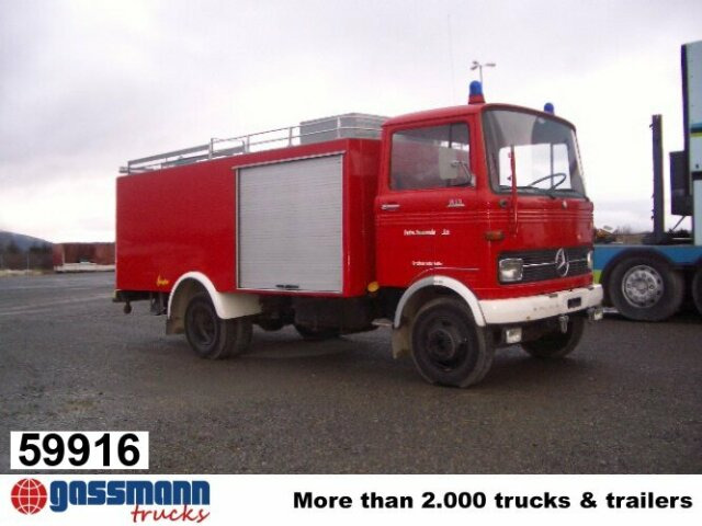 Mercedes-Benz LP 813 4x2 Löschfahrzeug mit Wasserbehälter - Fire truck: picture 1 Mercedes-Benz LP 813 4x2 Löschfahrzeug mit Wasserbehälter - Fire truck: picture 1