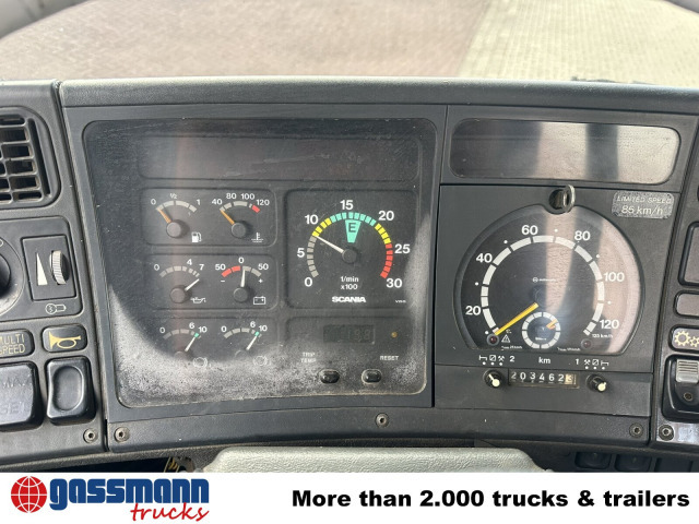 Scania P93 HK 250 6x4L, Abrollkipper - Hook lift truck: picture 5 Scania P93 HK 250 6x4L, Abrollkipper - Hook lift truck: picture 5