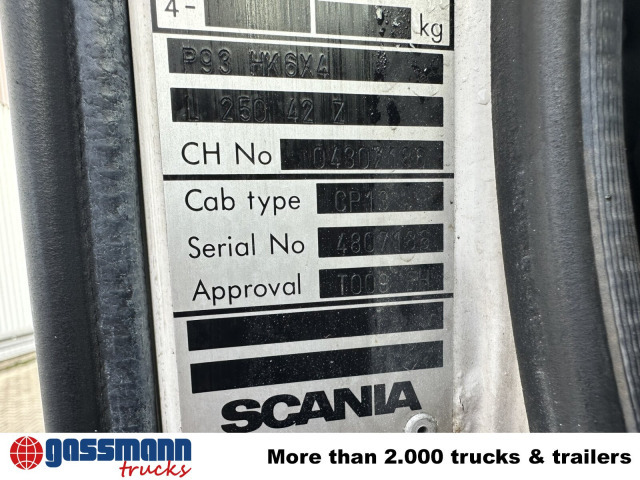 Scania P93 HK 250 6x4L, Abrollkipper - Hook lift truck: picture 2 Scania P93 HK 250 6x4L, Abrollkipper - Hook lift truck: picture 2