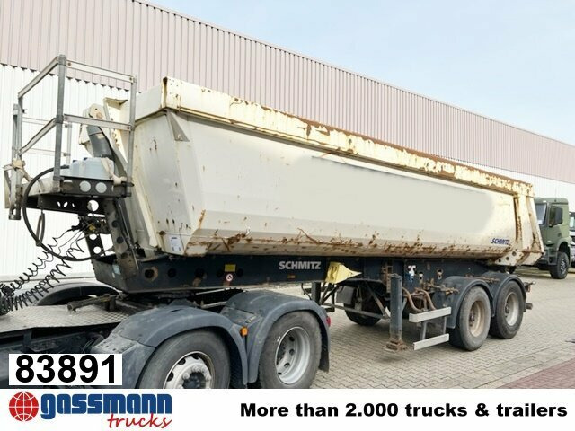 Schmitz Cargobull SKI 18 SL 7.2, Liftachse, Stahlmulde ca. 24m³ - Tipper semi-trailer: picture 1 Schmitz Cargobull SKI 18 SL 7.2, Liftachse, Stahlmulde ca. 24m³ - Tipper semi-trailer: picture 1