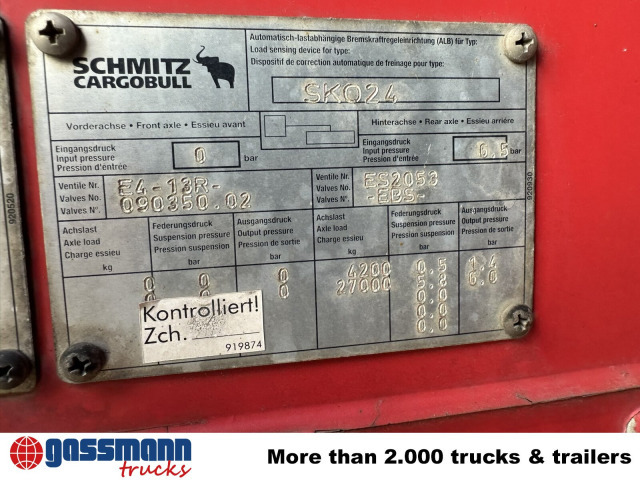 Schmitz Cargobull SKO 24/L-13.62 FP 25, Mega - Refrigerator semi-trailer: picture 2 Schmitz Cargobull SKO 24/L-13.62 FP 25, Mega - Refrigerator semi-trailer: picture 2