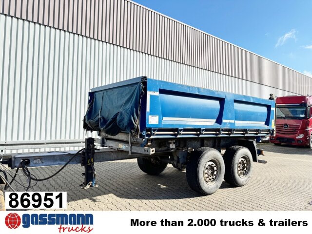 Schmitz Cargobull ZKI 18-4.9, Stahlbordwände ca. 10m³, Rahmen - Tipper trailer: picture 1 Schmitz Cargobull ZKI 18-4.9, Stahlbordwände ca. 10m³, Rahmen - Tipper trailer: picture 1