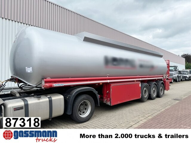 Schrader Z-STA 24-42.7/4, 4 Kammern, ca. 42700l, 2x - Tanker semi-trailer: picture 1 Schrader Z-STA 24-42.7/4, 4 Kammern, ca. 42700l, 2x - Tanker semi-trailer: picture 1
