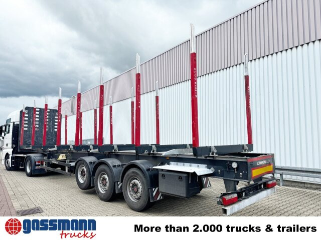 Schwarzmüller 3-Achs Holzauflieger, Liftachse, MEHRFACH - Timber semi-trailer: picture 5 Schwarzmüller 3-Achs Holzauflieger, Liftachse, MEHRFACH - Timber semi-trailer: picture 5