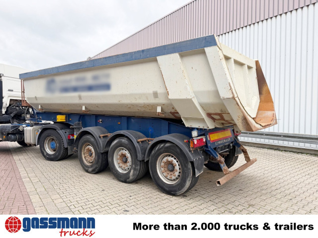 Schwarzmüller HKS 3/E-S1, Liftachse, Stahlmulde, ca. 25m³ - Tipper semi-trailer: picture 4 Schwarzmüller HKS 3/E-S1, Liftachse, Stahlmulde, ca. 25m³ - Tipper semi-trailer: picture 4