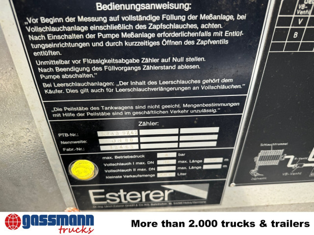 Tankaufbau ca. 13.350l, 2 Kammern - Tanker truck: picture 5 Tankaufbau ca. 13.350l, 2 Kammern - Tanker truck: picture 5