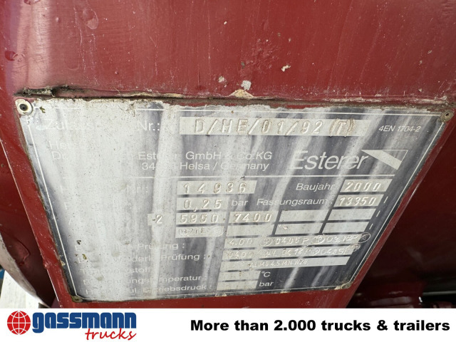 Tankaufbau ca. 13.350l, 2 Kammern - Tanker truck: picture 4 Tankaufbau ca. 13.350l, 2 Kammern - Tanker truck: picture 4