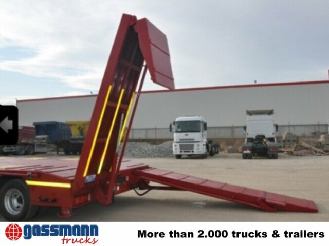 Tieflader-Auflieger Länge 13.150mm, - Low loader semi-trailer: picture 4 Tieflader-Auflieger Länge 13.150mm, - Low loader semi-trailer: picture 4