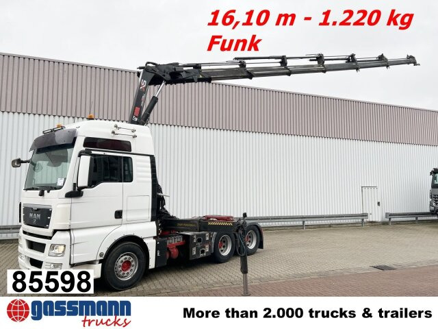 MAN TGX 26.480 6x4 BLS mit Kran Hiab 288E-6 Hipro, - Tractor unit: picture 1 MAN TGX 26.480 6x4 BLS mit Kran Hiab 288E-6 Hipro, - Tractor unit: picture 1