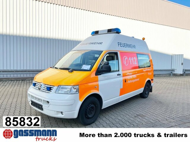 Volkswagen T5 2.5 TDI 4x2, Krankenwagen - Ambulance: picture 1 Volkswagen T5 2.5 TDI 4x2, Krankenwagen - Ambulance: picture 1