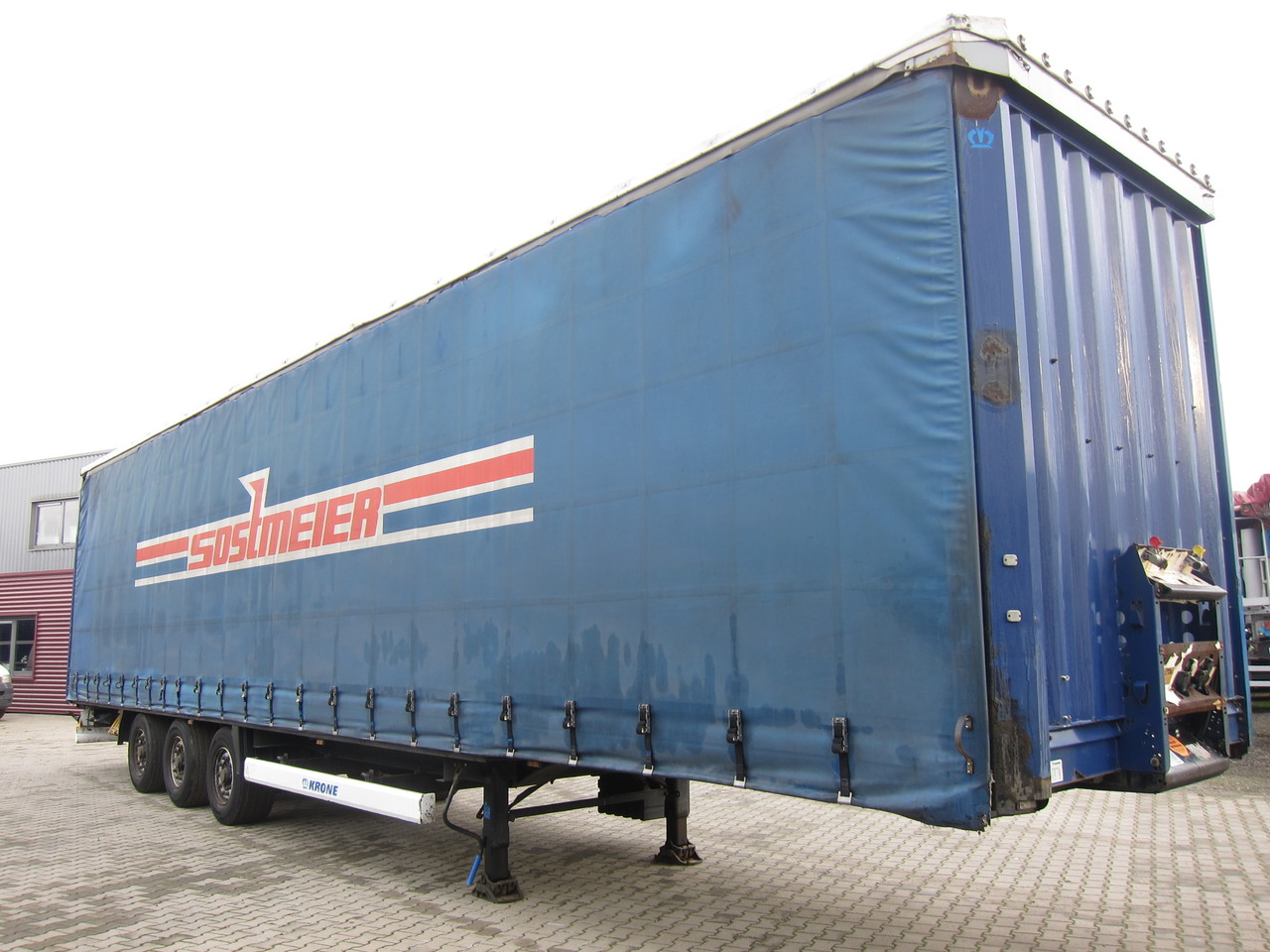 KRONE SD MegaLiner Liftaxle BPW Disc - Curtainsider trailer: picture 2 KRONE SD MegaLiner Liftaxle BPW Disc - Curtainsider trailer: picture 2