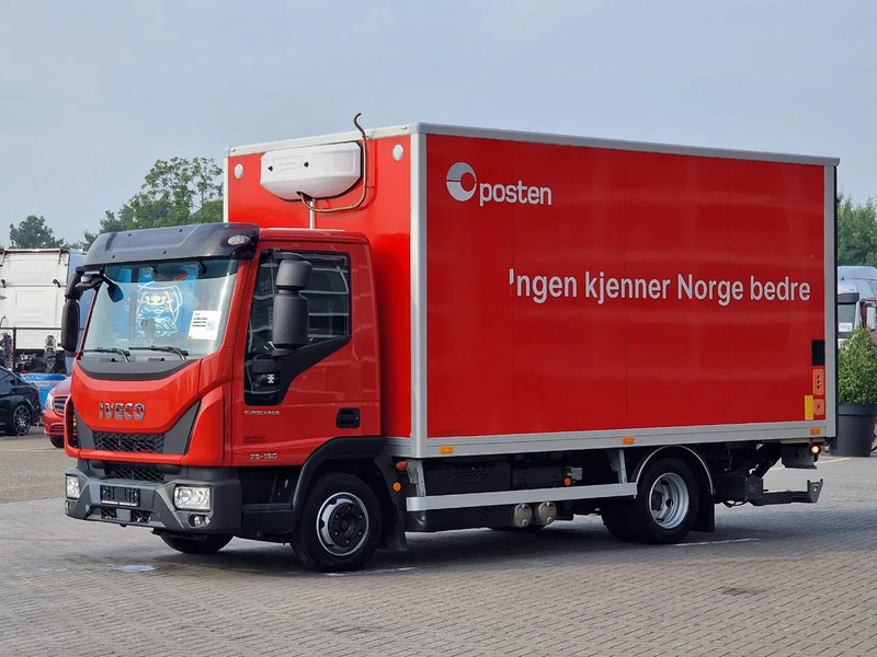 Iveco Eurocargo 75-190 Isotherm box - Zepro loadlift - Low KM - Airco - Euro 6 - Box truck: picture 3 Iveco Eurocargo 75-190 Isotherm box - Zepro loadlift - Low KM - Airco - Euro 6 - Box truck: picture 3