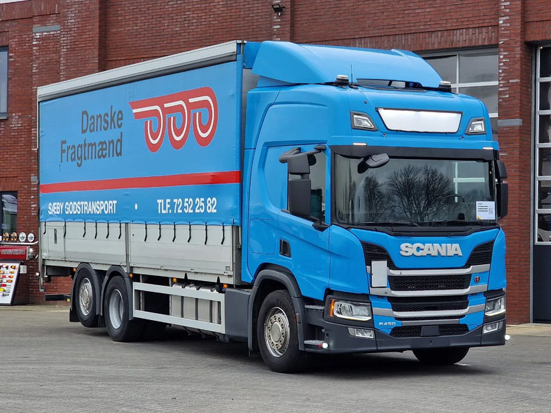 Scania P450 Highline 6x2*4 - Zepro loadlift - Steering axle - 5.15 WB - Full air - - Curtain side truck: picture 1 Scania P450 Highline 6x2*4 - Zepro loadlift - Steering axle - 5.15 WB - Full air - - Curtain side truck: picture 1