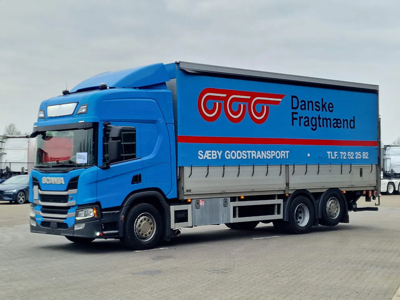 Scania P450 Highline 6x2*4 - Zepro loadlift - Steering axle - 5.15 WB - Full air - - Curtain side truck: picture 3 Scania P450 Highline 6x2*4 - Zepro loadlift - Steering axle - 5.15 WB - Full air - - Curtain side truck: picture 3