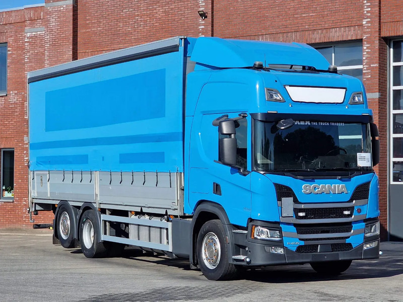 Scania P450 Highline 6x2*4 - Zepro loadlift - Steering axle - 5.15 WB - Full air - - Curtain side truck: picture 1 Scania P450 Highline 6x2*4 - Zepro loadlift - Steering axle - 5.15 WB - Full air - - Curtain side truck: picture 1