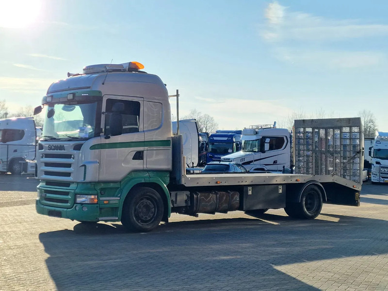 Scania R380 4x2 - Car transport / Flatbed - Ramp - Full air - Night clima - Autotransporter truck: picture 4 Scania R380 4x2 - Car transport / Flatbed - Ramp - Full air - Night clima - Autotransporter truck: picture 4
