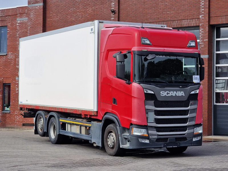 Scania S500 NGS Highline 6x2 - BDF - Full air - Loadlift - Box - Navi - Retarder - Container transporter/ Swap body truck: picture 1 Scania S500 NGS Highline 6x2 - BDF - Full air - Loadlift - Box - Navi - Retarder - Container transporter/ Swap body truck: picture 1