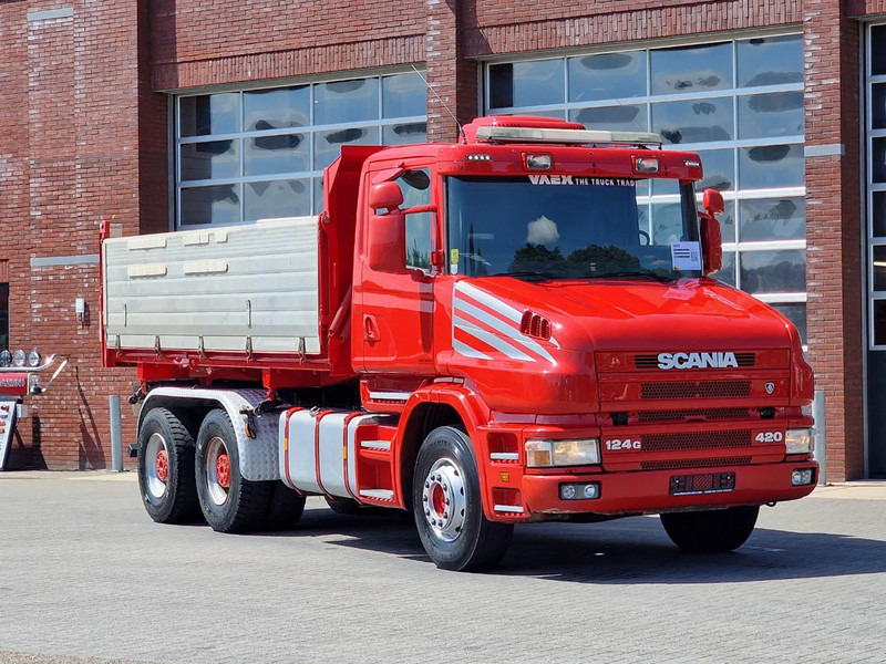 Scania T124-420 6x4 - Tipper - Retarder - Full steel - HUB Reduction - Manual gearbox - Tipper: picture 3 Scania T124-420 6x4 - Tipper - Retarder - Full steel - HUB Reduction - Manual gearbox - Tipper: picture 3