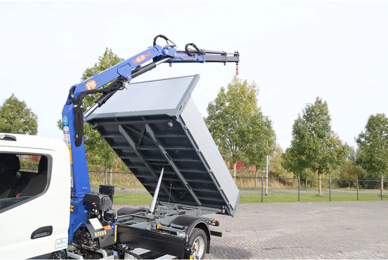 Crane truck FUSO Canter 7C18 | 4X2 | 3-WAY TIPPER | PM 6.5 KRAN /CRANE: picture 11