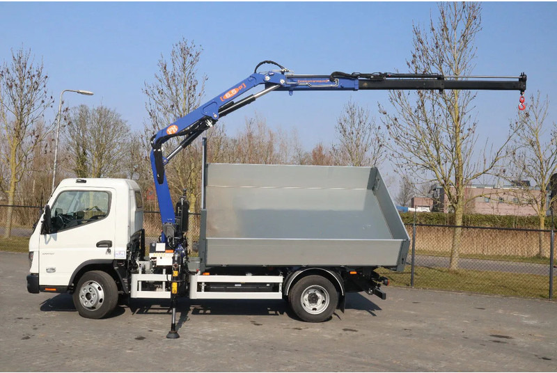 Crane truck FUSO Canter 7C18 | 4X2 | 3-WAY TIPPER | PM 6.5 KRAN /CRANE: picture 10