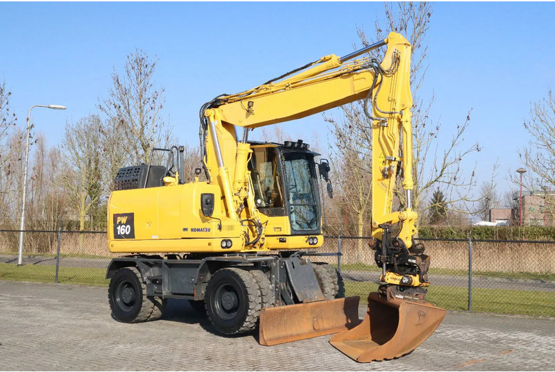 Komatsu PW160-11 | ENGCON TILTROTATOR | BUCKET | TRAILER HYDR. - Wheel excavator: picture 5 Komatsu PW160-11 | ENGCON TILTROTATOR | BUCKET | TRAILER HYDR. - Wheel excavator: picture 5