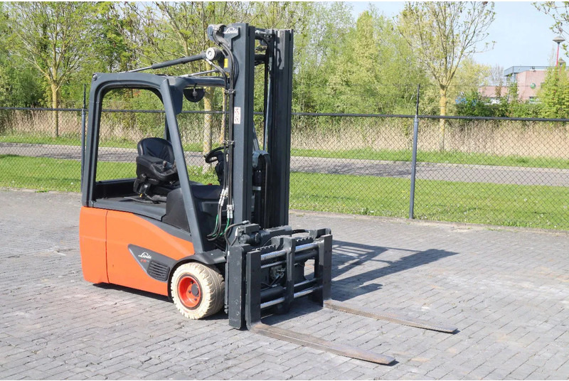 Linde E18 -02 | ROTATOR FORKS | SIDESHIFT - Electric forklift: picture 5 Linde E18 -02 | ROTATOR FORKS | SIDESHIFT - Electric forklift: picture 5