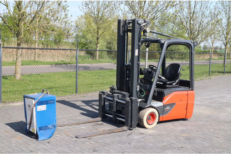 Linde E18 -02 | ROTATOR FORKS | SIDESHIFT - Electric forklift: picture 2 Linde E18 -02 | ROTATOR FORKS | SIDESHIFT - Electric forklift: picture 2