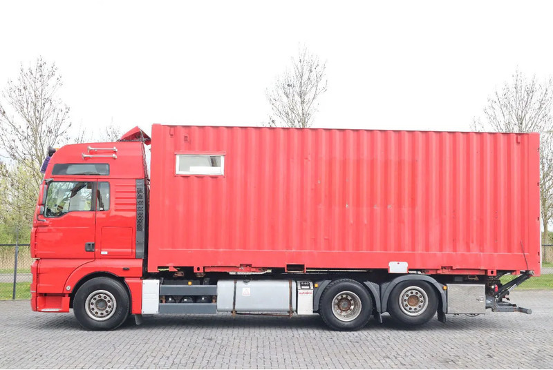 Container transporter/ Swap body truck MAN TGA 26.480 | 6X2 | RETARDER | BDF | MOBILE WORKSHOP: picture 8