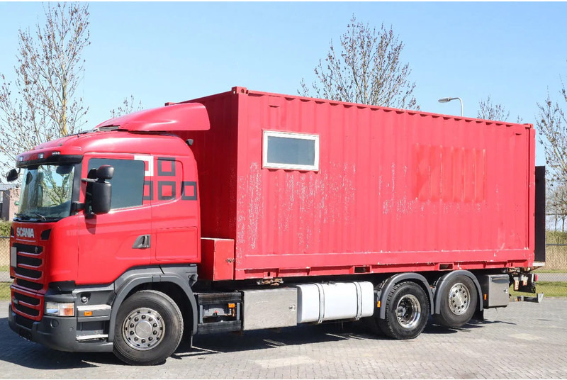 Scania R490 | 6X2 | RETARDER | BDF | MOBILE WORKSHOP | WERKSTATT - Cab chassis truck: picture 1 Scania R490 | 6X2 | RETARDER | BDF | MOBILE WORKSHOP | WERKSTATT - Cab chassis truck: picture 1