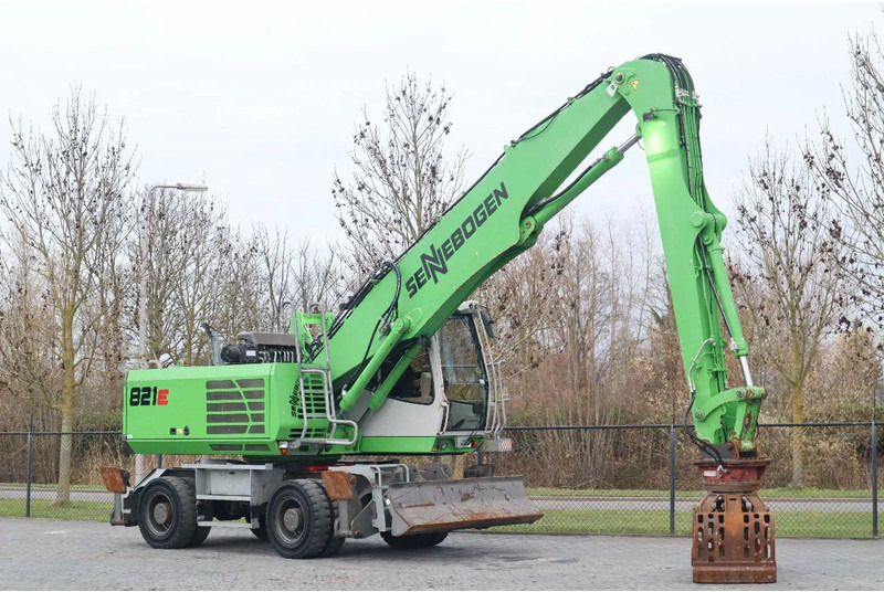 Sennebogen 821E | 821 E | SORTING GRAB | DOZERBLADE | GREAT CONDITION - Waste/ Industry handler: picture 5 Sennebogen 821E | 821 E | SORTING GRAB | DOZERBLADE | GREAT CONDITION - Waste/ Industry handler: picture 5