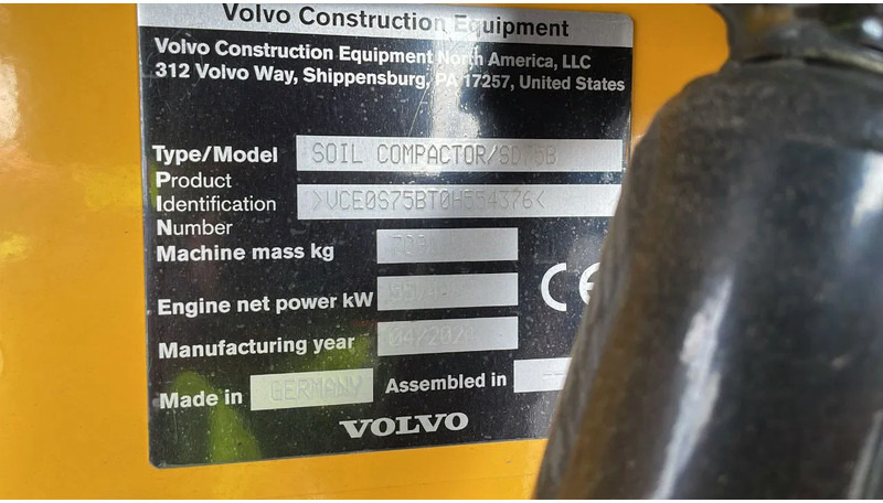 Combination roller Volvo SD75B | SD 75 B | NEW / UNUSED | 1 YEAR WARRANTY: picture 20