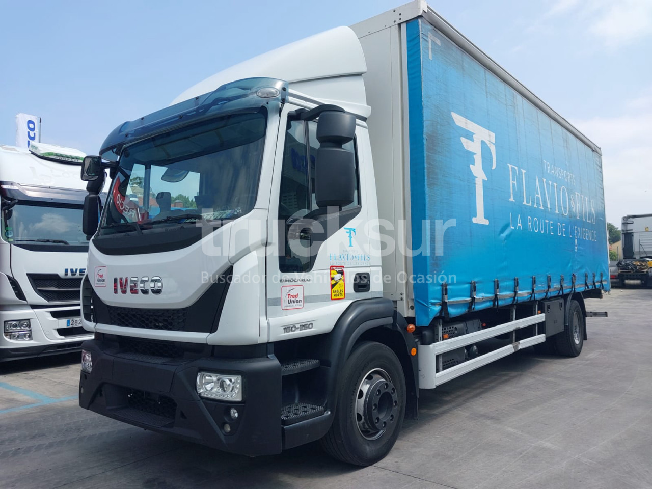 IVECO EUROCARGO ML160-250 - Curtain side truck: picture 1 IVECO EUROCARGO ML160-250 - Curtain side truck: picture 1