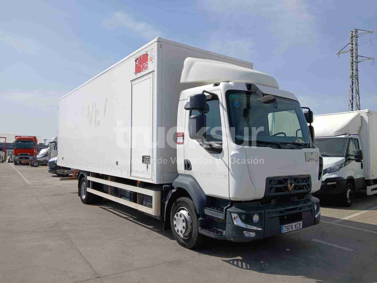 RENAULT D 12.240 - Box truck: picture 2 RENAULT D 12.240 - Box truck: picture 2