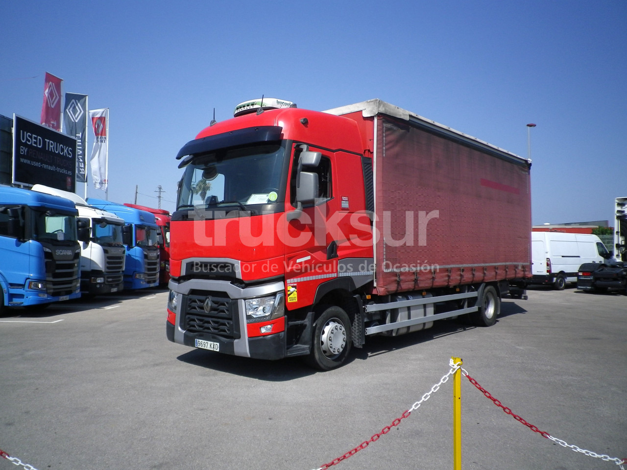 RENAULT T480 HIGH SLEEPER CAB - Curtain side truck: picture 1 RENAULT T480 HIGH SLEEPER CAB - Curtain side truck: picture 1