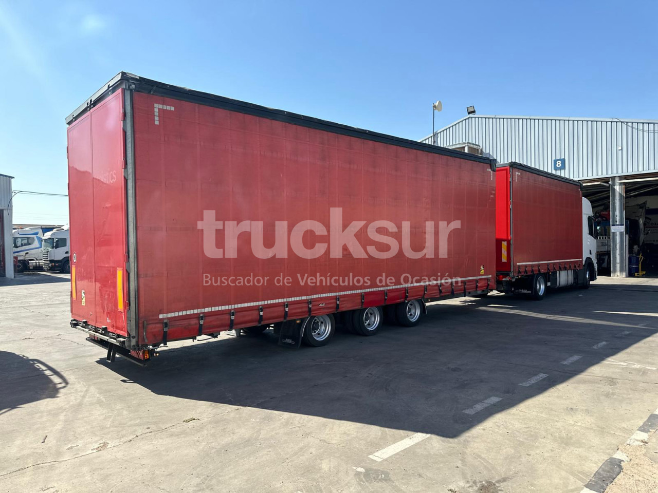 SCANIA R450.18 - Curtain side truck: picture 4 SCANIA R450.18 - Curtain side truck: picture 4