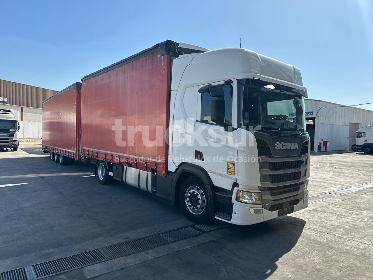 SCANIA R450.18 - Curtain side truck: picture 1 SCANIA R450.18 - Curtain side truck: picture 1