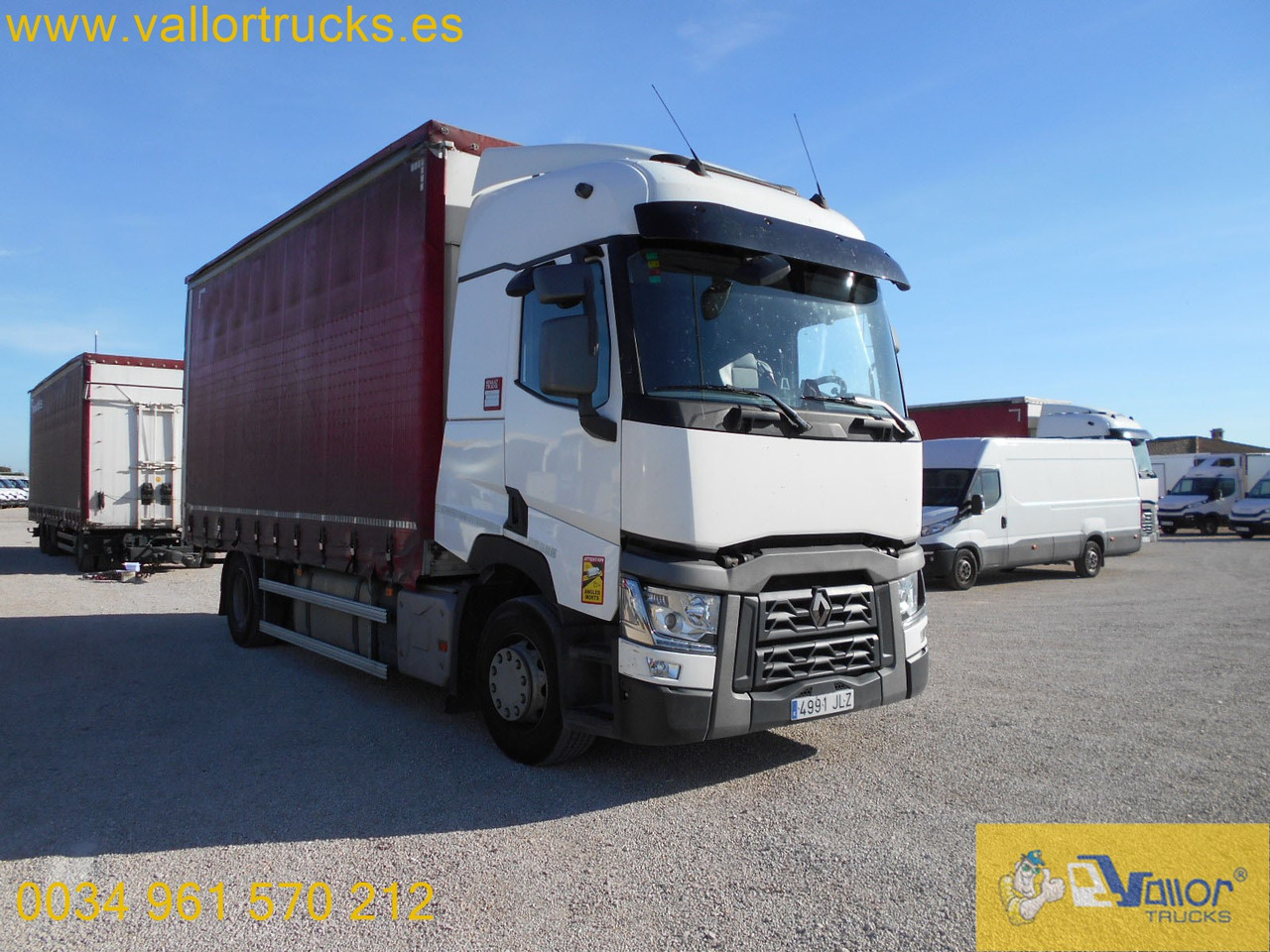 RENAULT T460 - Curtain side truck: picture 4 RENAULT T460 - Curtain side truck: picture 4