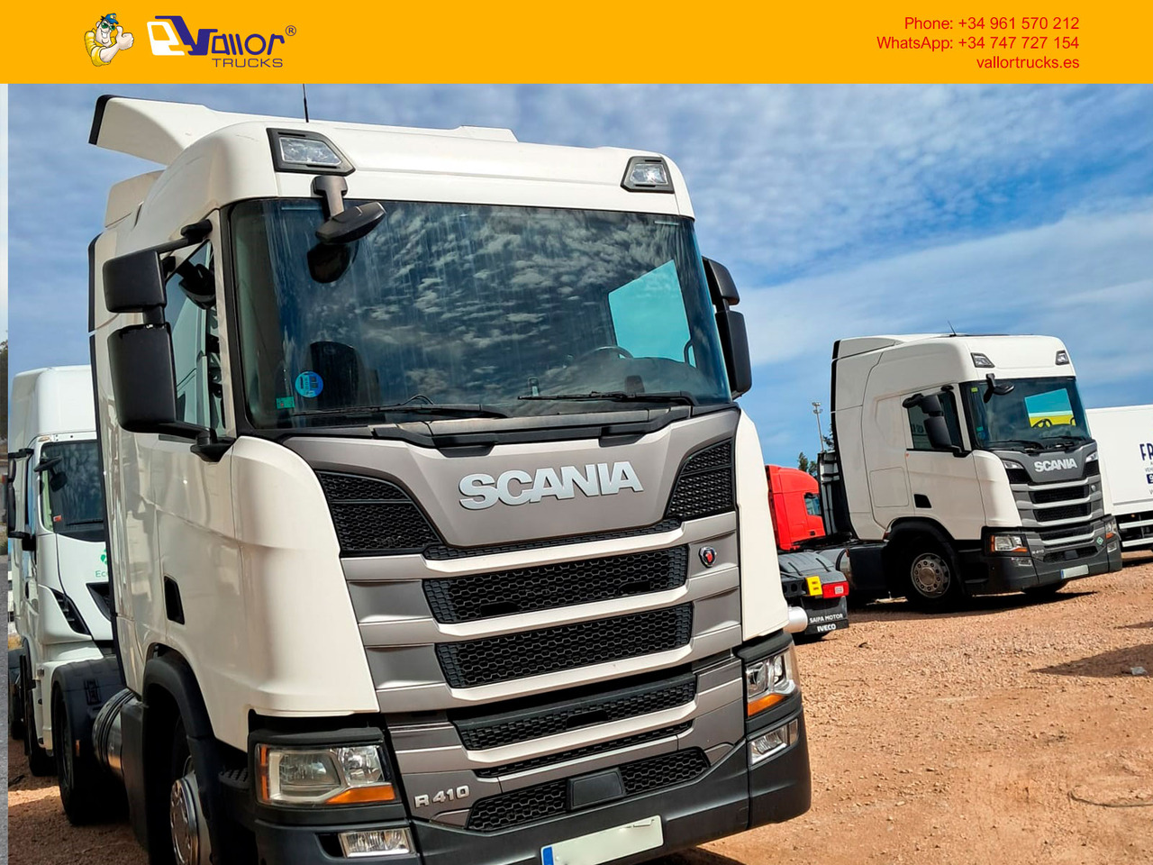 SCANIA R410 - GNL - Tractor unit: picture 1 SCANIA R410 - GNL - Tractor unit: picture 1
