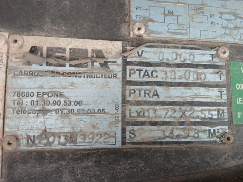 Dropside/ Flatbed semi-trailer Asca: picture 16