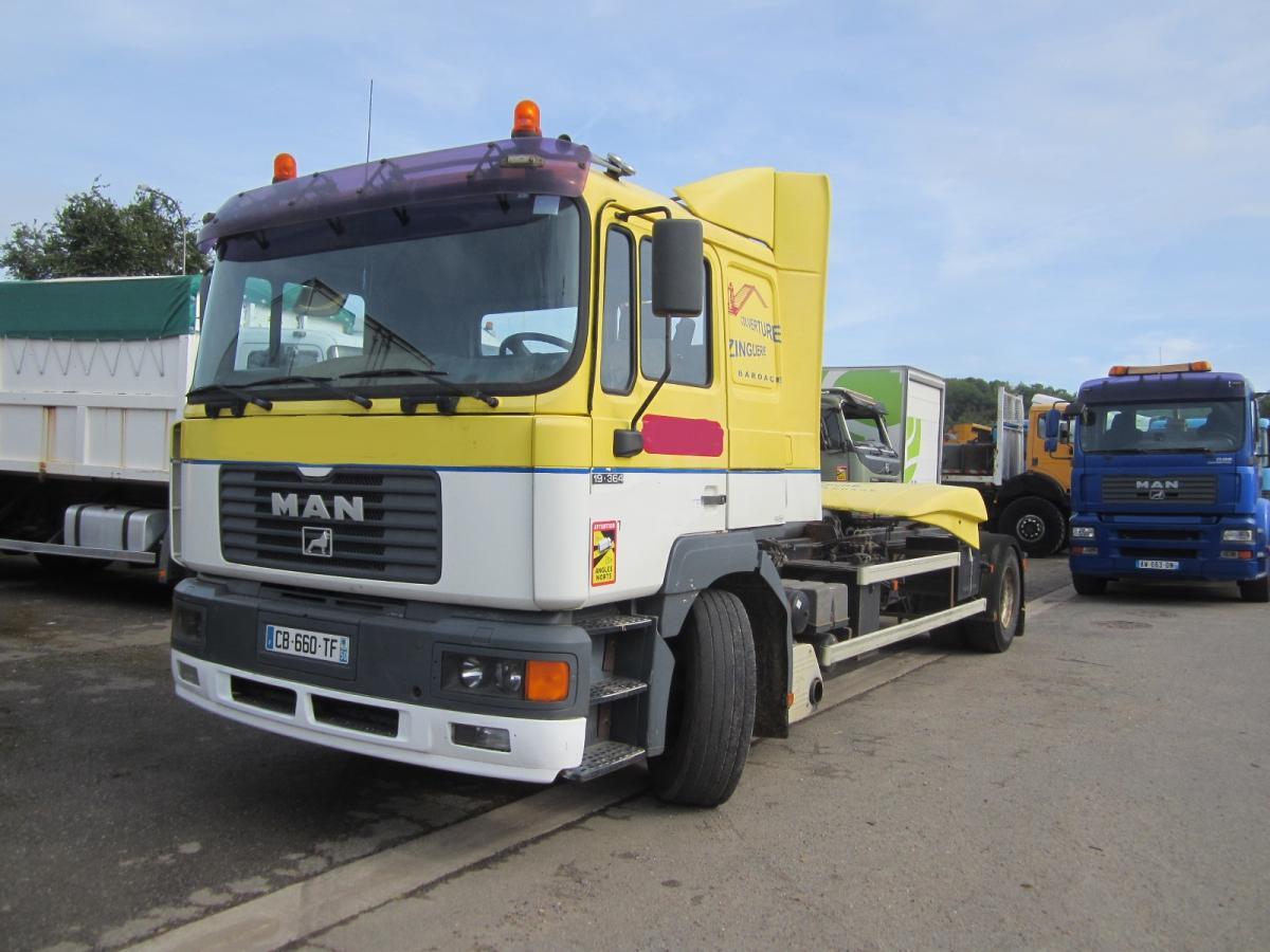 MAN 19.364 - Hook lift truck: picture 1 MAN 19.364 - Hook lift truck: picture 1