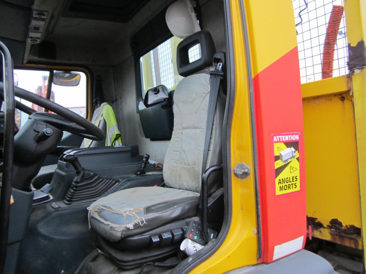Interior photo 1: Autotransporter truck for transportation of heavy machinery Renault Premium Interior photo 1: Autotransporter truck for transportation of heavy machinery Renault Premium